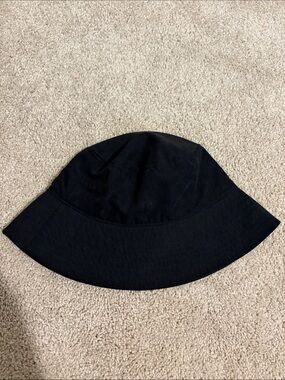 H&M Black Cotton Bucket Hat